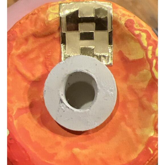 Vintage HOLT HOWARD Salt Pepper Shakers CARROT Pair Shaped Foil Label RARE! - Picture 7 of 8